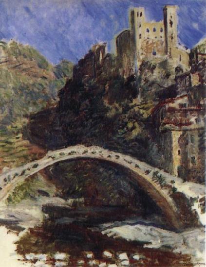 Pierre Renoir The Castle ar Dolceaqua